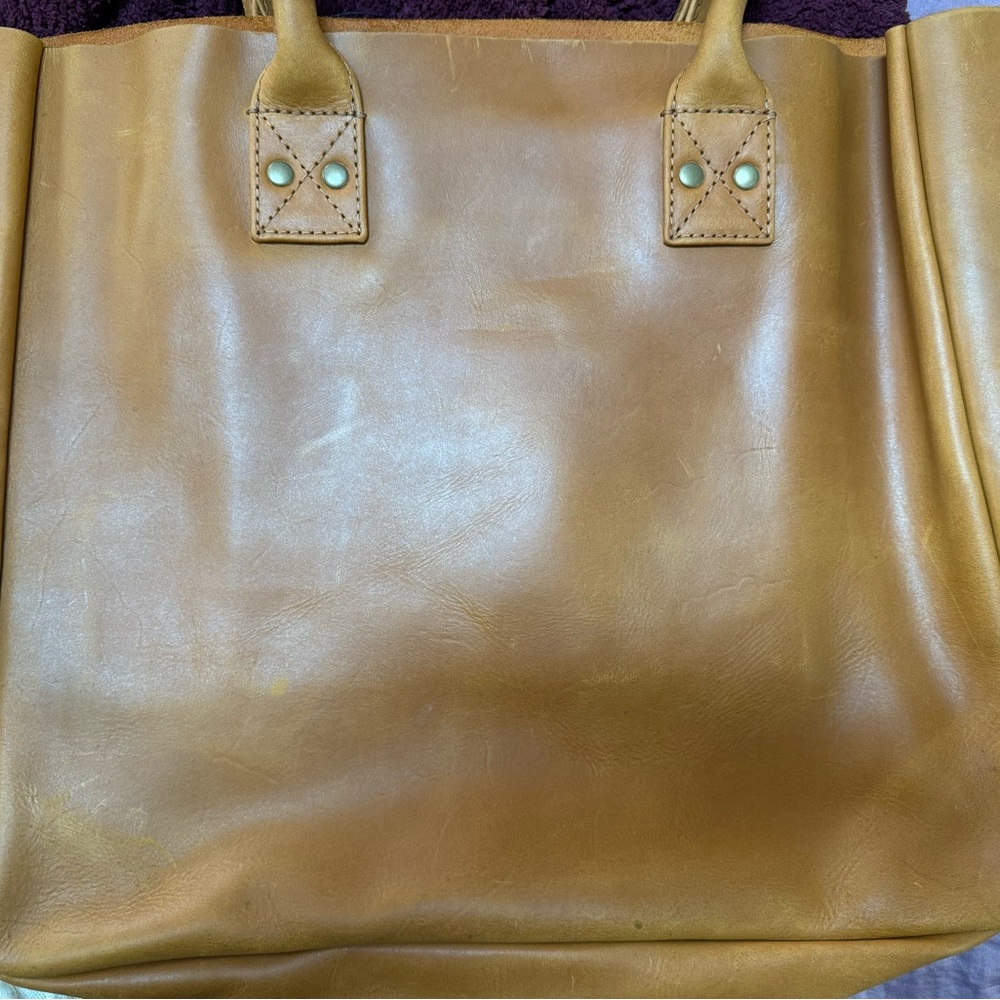 Parker Clay- Merkato Signature Tote-SOLD OUT- Rusty Brown—orig $248 - Picture 11 of 11